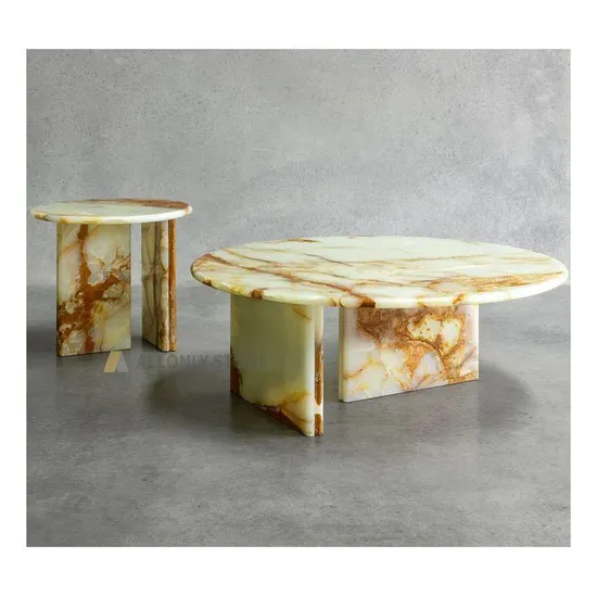 Cheap modern Furniture Nesting End Side Coffee Table