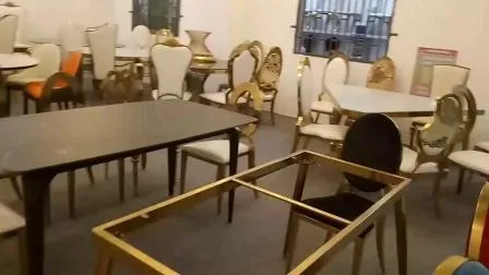 Factory Customized Extension Modern Banquet Dining Chair Table M Design Furniture MDF Wood Black Steel Dining Table 