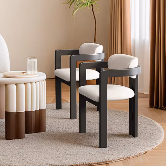 2023 Dining Chair Modern Wooden Fabric Velvet Dining Room Dining Chairs Dining Chairs