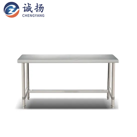 120*80*80 Single Layer Stainless Steel Workbench Kitchen Console Commercial Table Chopping Table 