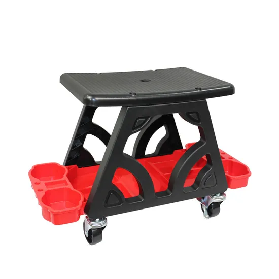Car Wash Beauty Mobile Stool Bench Free to Move 